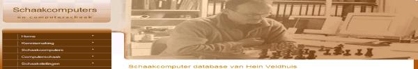 Schaakcomputer database van Hein Veldhuis