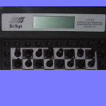 SciSys Intercontinental Traveler (1982) LCD Move and Options Display