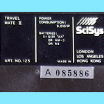 SciSys Travel Mate II (1986) Model 175