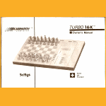 SciSys Kasparov Turbo 16K (1985) User Manual