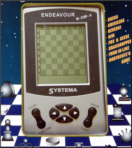 “SYSTEMA ENDEAVOUR 8-IN-1” Electronic Chess Computer.