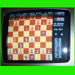 The Final Chesscard for Commodore 64/128 (1989) Game Screen (TV)