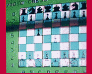 Texas Instruments Video Chess (1979) Chess board close-up