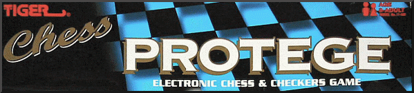 �TIGER CHESS PROTEGE� Electronic Chess & Checkers Computer.