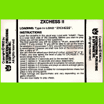 TIMEX SINCLAIR 1000 ZXCHESS II (1982) Load Instructions