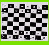 TIMEX SINCLAIR 1000 ZXCHESS II (1982) Chessboard Closeup