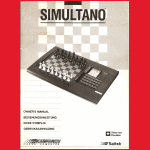 Saitek Simultano Version C (1988) User Manual