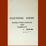 Tryom Electronic Chess CC-700 (1981) User Manual