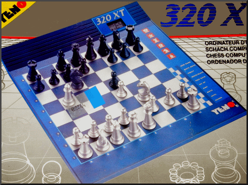 YENO 320 XT Blue Version Electronic Chess Computer