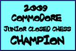 Cyrus II is 2009 Commodore Juior Guests Closed Chess Champion