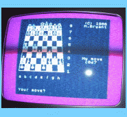 Spectrum 48K Colossus Chess 4 (1986) Game Screen