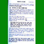 Systema Saturn (2000) Quick Guide