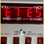 TEC Schachcomputer (1981) LCD Display
