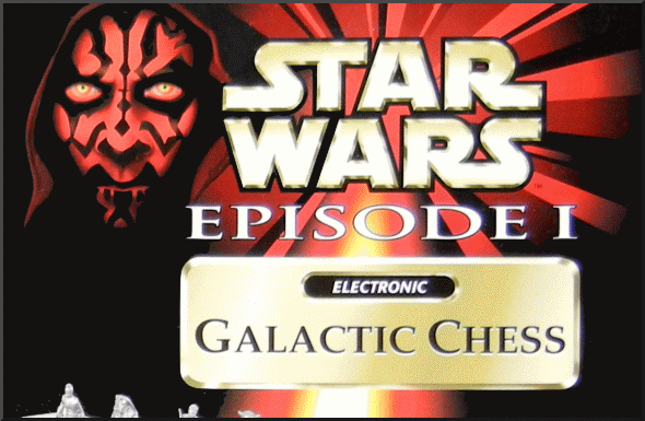 TIGER CHESS STAR WARS EPISODE 1 ELECTRONIC GALACTIC CHESS