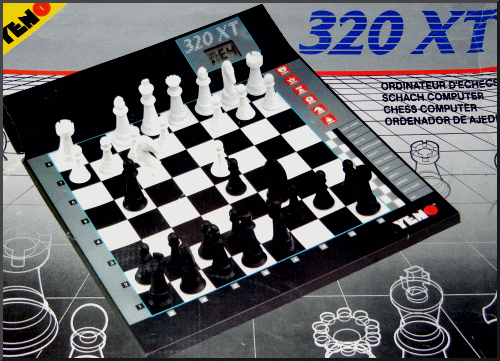 YENO 320 XT Black Version Electronic Chess Computer