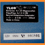 Yeno 320 XT Blue Version (1994) Model 320 0994